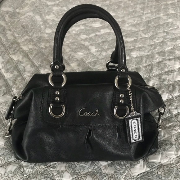 Coach Handbags - Coach Black Satchel Bag
